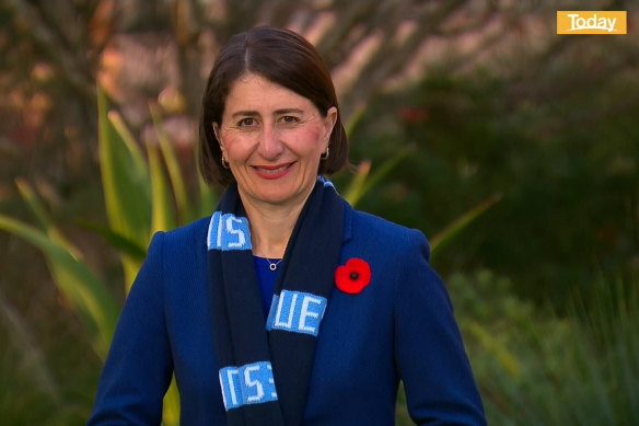 NSW Premier Gladys Berejiklian has advocated changing the first line of the national anthem from saying "we are young and free" to "we are one and free". 