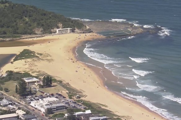 A man died at North Narrabeen Beach on Monday. Emergency services are expecting a busy Australia Day on Tuesday as temperatures continue to rise.