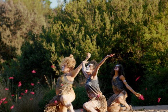 Burrundi Dance Theatre at the Peninsula Hot Springs.