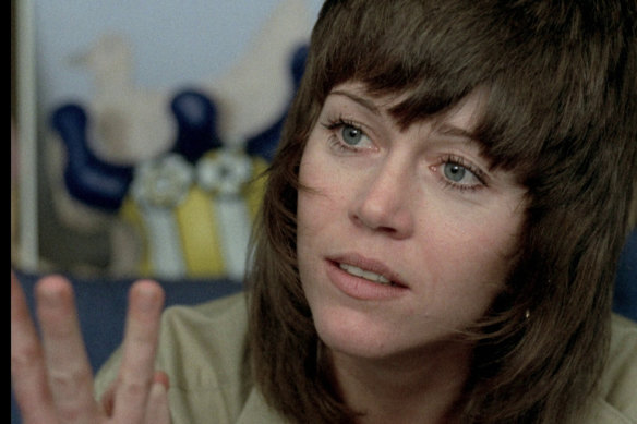 Jane Fonda in '70s film Tout va Bien.