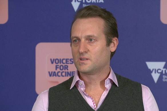 Obstetrician Dr Ryan Hodges has urged anyone who is pregnant to get vaccinated. 