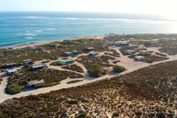 The campsite near Carnarvon from where Cleo was snatched.