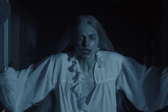 Emma Corrin stars as Anna Harding in director Robert Eggers’ remake of Nosferatu.
