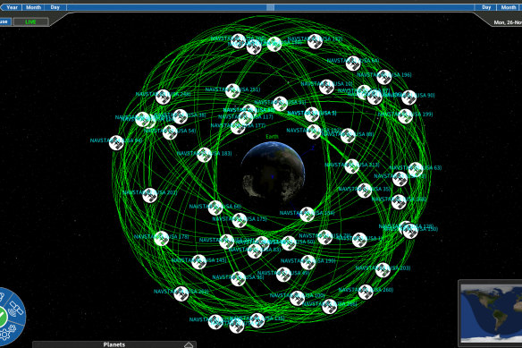 The world saw a near miss in low-Earth orbit this week. Saber Astronautics' visualisation of low-Earth orbit. 