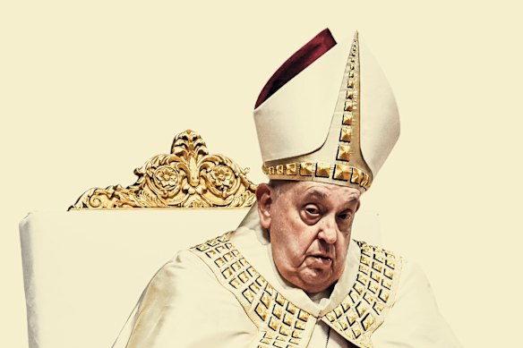 Pope Francis in December.