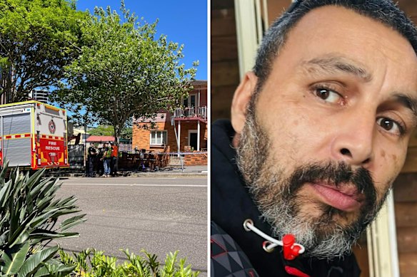 Kimura Dixon, 45, died when a retaining wall collapsed on him in South Brisbane.