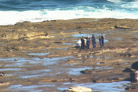 Police are appealing for witnesses who saw or recorded the boat incident off shore from La Perouse.