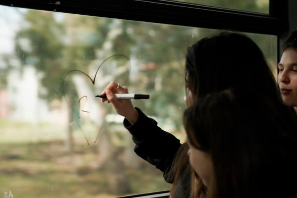 Graffiti on buses is a common complaint among bus drivers.