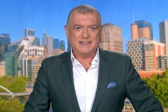 Veteran entertainment reporter Peter Ford has fled Melbourne for the Gold Coast.