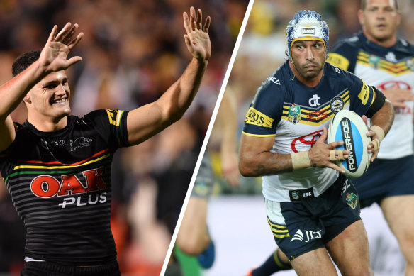 Compare the pair: Nathan Cleary is ahead of where Johnathan Thurston was at the same point in their respective careers.