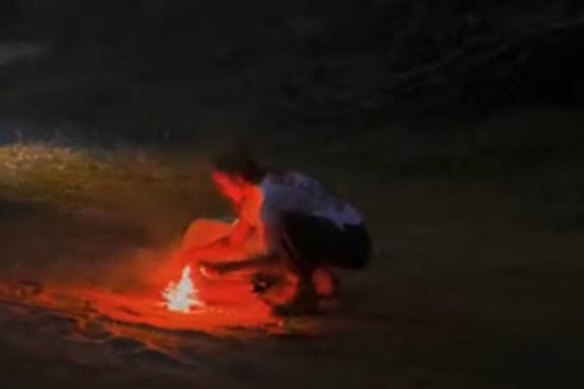 An influencer has been fined for setting an illegal fire on K’gari.