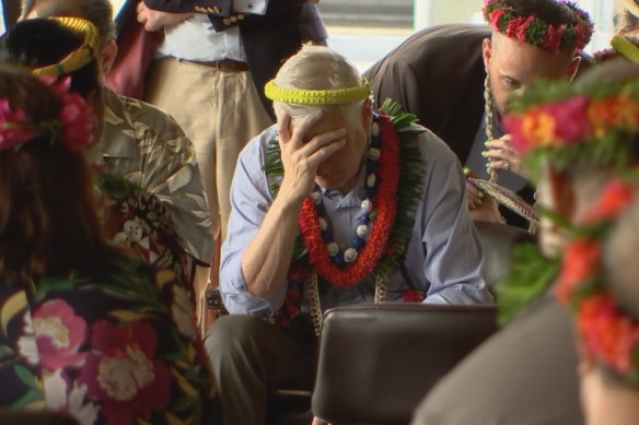 Former deputy Prime Minister Michael McCormack falls ill after drinking a bowl of strong kava.