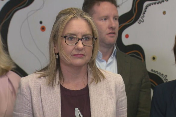 Premier Jacinta Allan defended her evidence on the Commonwealth Games timeline. 