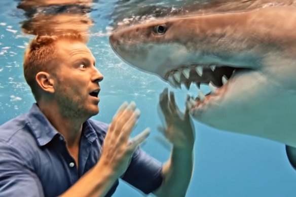 An AI Hamish Macdonald in The Matter of Facts. 