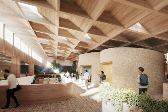 Hempcrete was used in the construction of a project for the University of Tasmania.