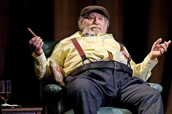 McKellen, 85, in the Player Kings. 