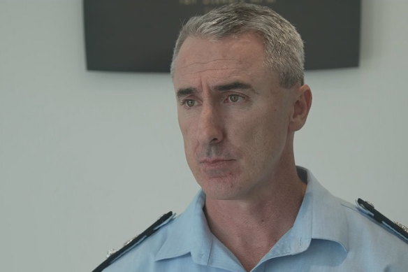 Queensland Police Superintendent Tom Armitt providing an update on a shooting in north Queensland that left three people dead and one injured.