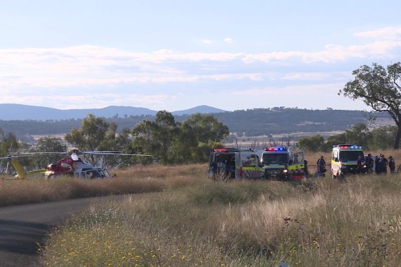 Two teenagers died in a boating accident at Manilla Ski Gardens Caravan Park on the Namoi River northwest of Tamworth on Tuesday.