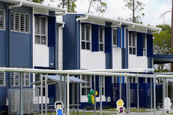 Pallara State School opened a new junior campus 2.5 kilometres away from the rest of the primary school in January.
