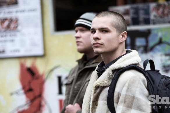 In the TV series Romper Stomper (2018), Wallace played a Nazi skinhead.