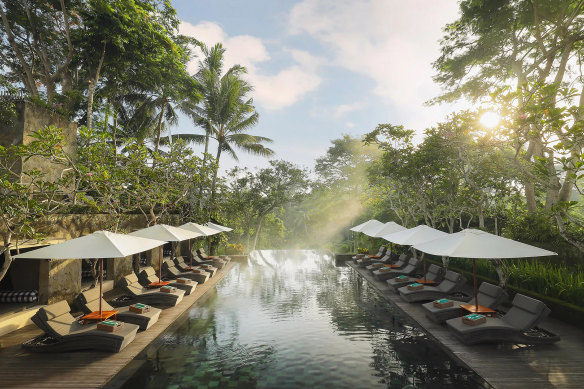 Maya Ubud is a popular spot for influencers in Bali.