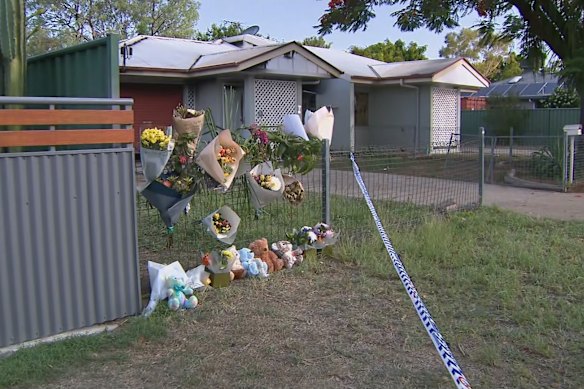 The site of the deadly fire at Emerald.