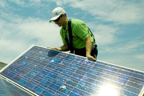 The combined capacity of solar panels on 4.3 million Australian homes has overtaken that of the country’s coal-fired power station fleet.