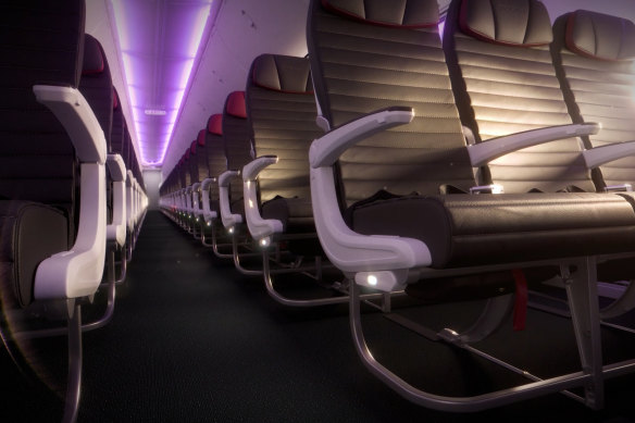 Economy X seats offer more legroom than standard economy on Virgin flights.