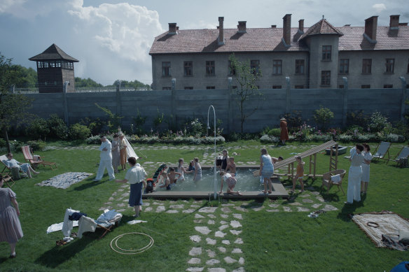 The commandant’s house sits beside Auschwitz in The Zone of Interest.