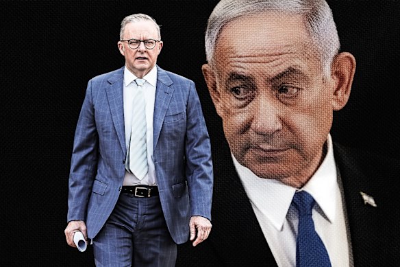 Anthony Albanese and Benjamin Netanyahu.