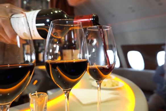 If you want to taste your wine properly on a plane, stay hydrated.
