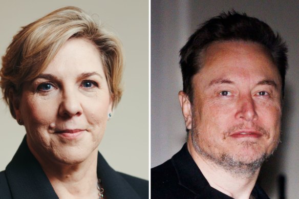 Robyn Denholm, Tesla’s Australian-born chair, is trying to convince shareholders to reinstate Elon Musk’s massive pay package.