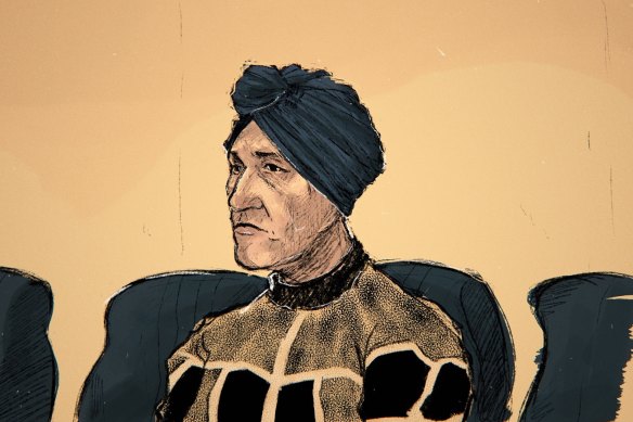 A court sketch of Malka Leifer in the County Court last month.