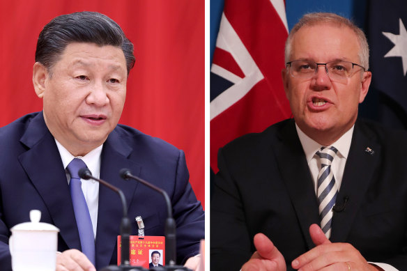 Relations between China and Australia hit new lows under former prime minister Scott Morrison.