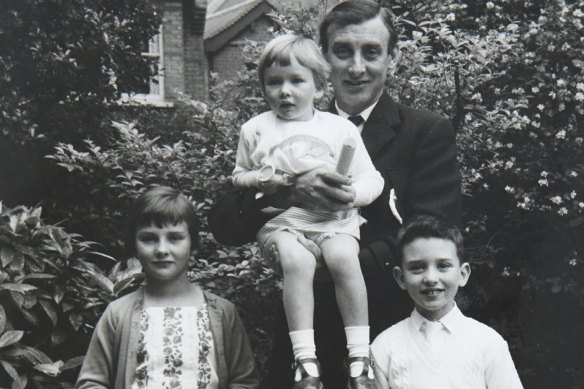 Spike with family in Spike Milligan: The Unseen Archive.
