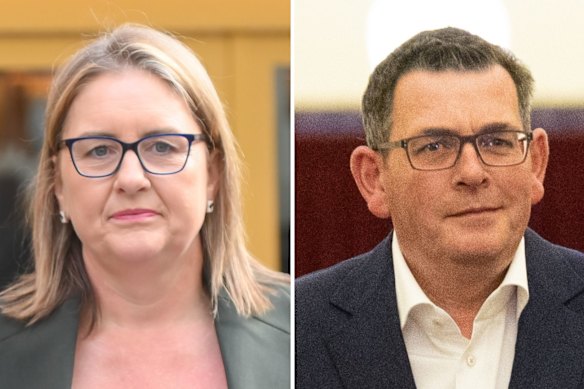 One Nation have threatened to jail  Jacinta Allan and Daniel Andrews.