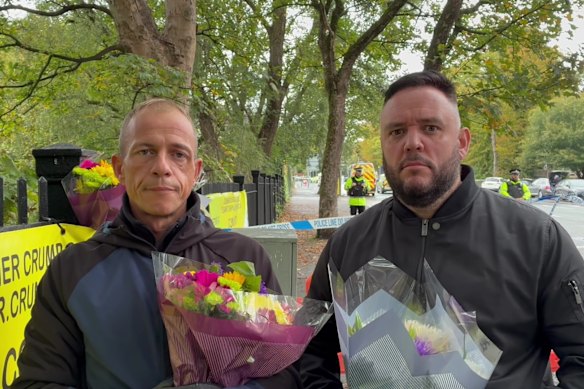 Jamie Thomason and Adam Farrell say they are willing to volunteer to protect synagogues and schools.