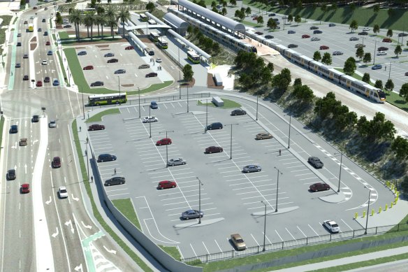 The new $17 million park and ride station to open at Coomera next month will provide an additional 500 car spaces to top over 1000 car spaces.