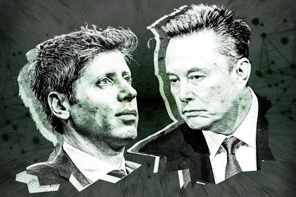 Broken friendship: Sam Altman versus  Elon Musk.