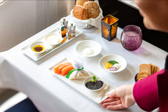 Qatar Airways now serves caviar in business class.