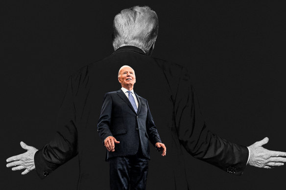 Joe Biden’s presidency began in the shadow of Donald Trump and is now ending in much the same way.