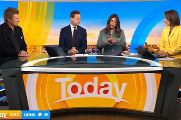 Today co-host Sarah Abo announces Karl Stefanovic will not be returning to the program.
