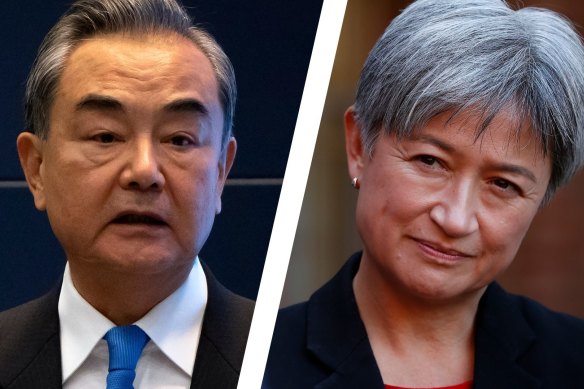 China and Australia’s foreign ministers Wang Yi and Penny Wong are competing for influence in the Pacific region.