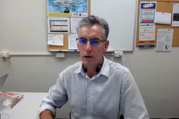 Dr Craig Dalton describes setting up a “front organisation” so he could invite a leading epidemiologist to talk to Australian health officials about what he’d learnt about COVID-19.