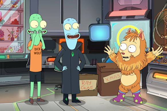 Part Coneheads, part Third Rock from the Sun, this science-fiction comedy is  pleasurably absurd.