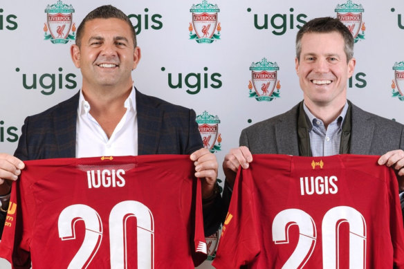 Bill Papas’s Iugis even signed a deal with Liverpool Football Club. 