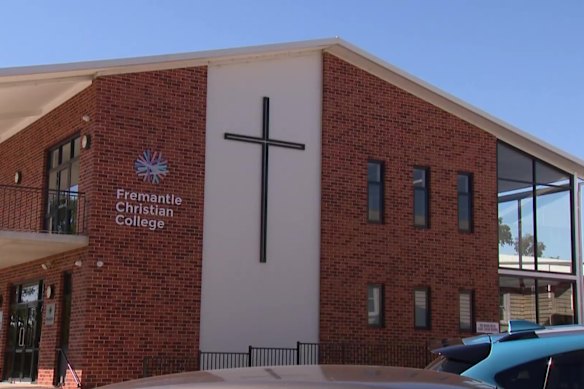 The student was assaulted leaving Fremantle Christian College.