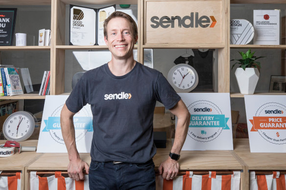 Sendle founder and CEO, James Chin Moody, says that affordability and sustainability are at the top of customers minds. 