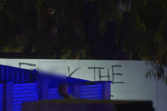 Antisemitic vandalism at Maroubra.