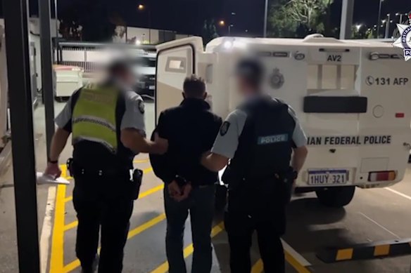 A Victorian man has been arrested and charged over an incident that forced the evacuation of Perth Airport on Wednesday night.